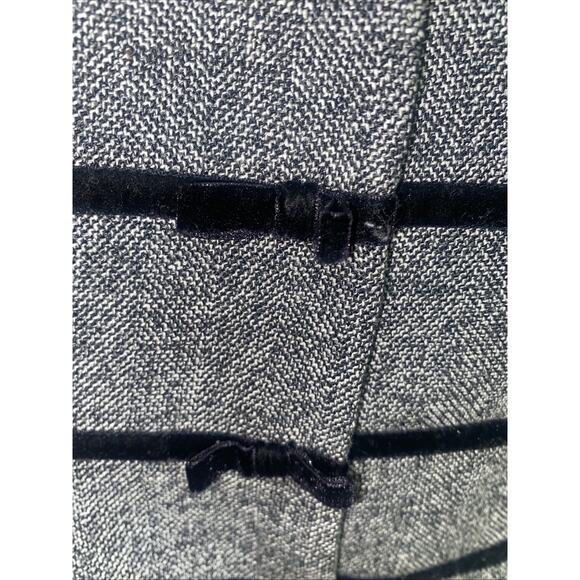 Studio 1 Women’s Sz 12 Suit Blazer Jacket Classy Career Fitted Velvet Trim - Picture 6 of 10